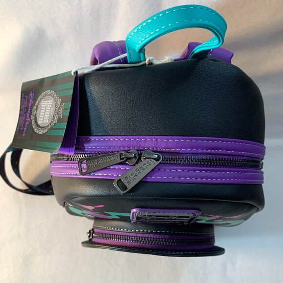 Disney Parks Loungefly Haunted Mansion Madame Leota Mini Backpack Bag Purse Glow - Picture 4 of 9